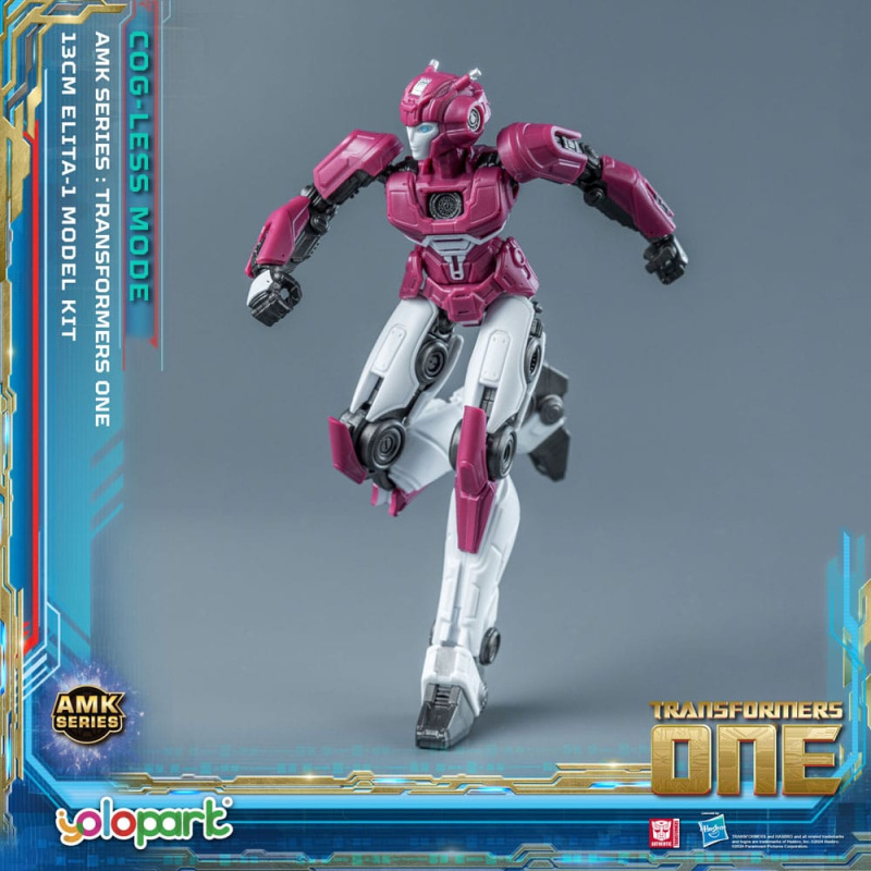 Transformers 8 AMK Mini Series Plastic Model Kit Elita-1 13 cm 9