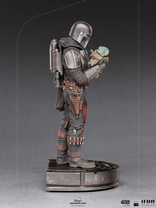Star Wars The Mandalorian: Mando & Grogu 1/10 Art Scale Statue - Iron Studios