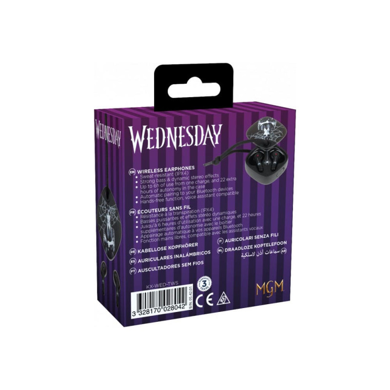 Wednesday Holdems Wireless Headphones 3