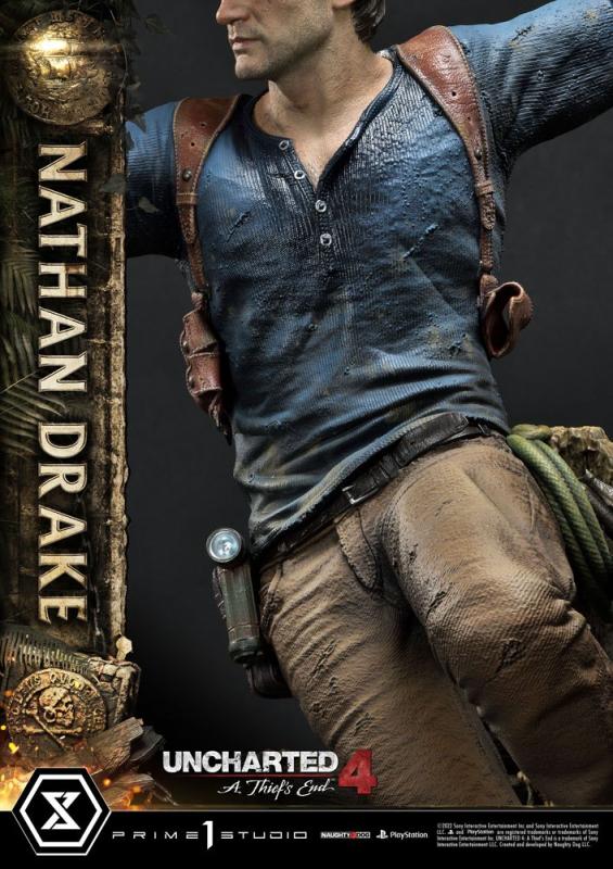 Uncharted 4: A Thief's End Ultimate Premium Masterline Statue 1/4 Nathan Drake 69 cm