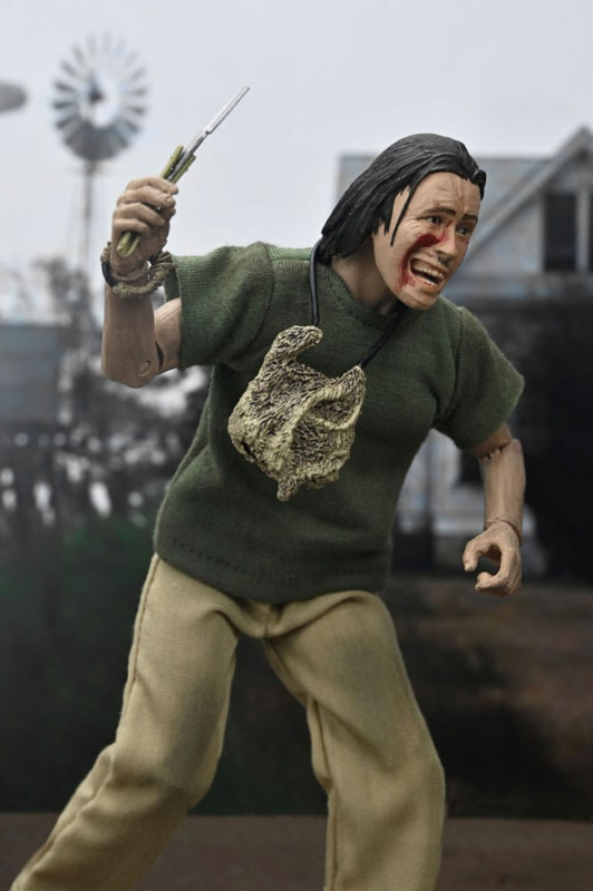 Texas Chainsaw Massacre Clothed Action Figure The Hitchhiker 50th Anniversary 20 cm 3