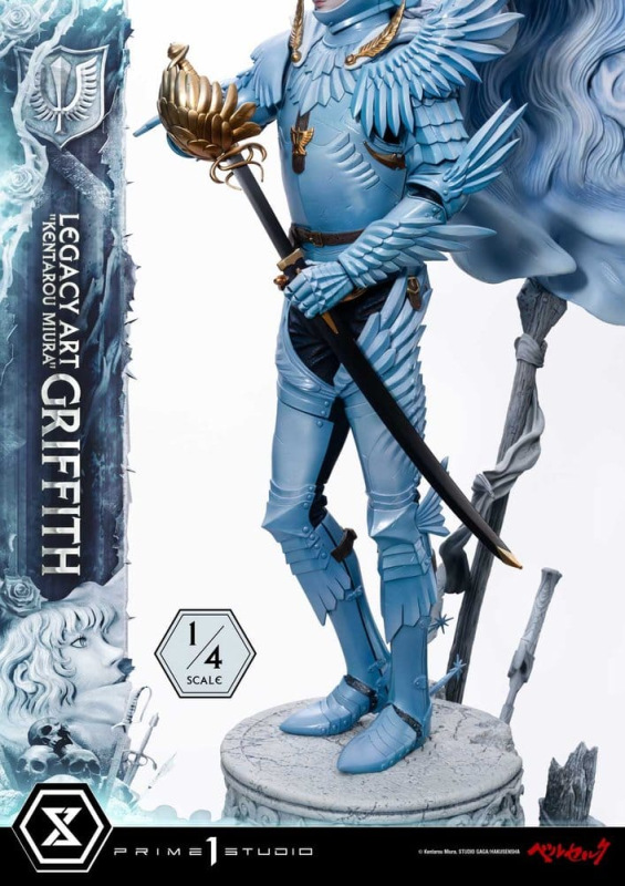 Berserk Legacy Art "Kentarou Miura" Statue 1/4 Griffith 93 cm 14