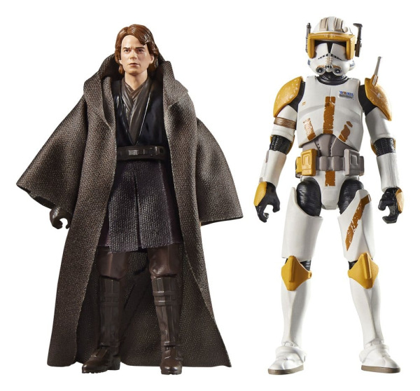 Star Wars Episode III Vintage Collection Action Figure 2-Pack Anakin Skywalker & Clone Commander Cod