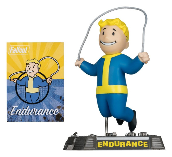 Fallout Mini Figure Vault Boy: Endurance 13 cm 5