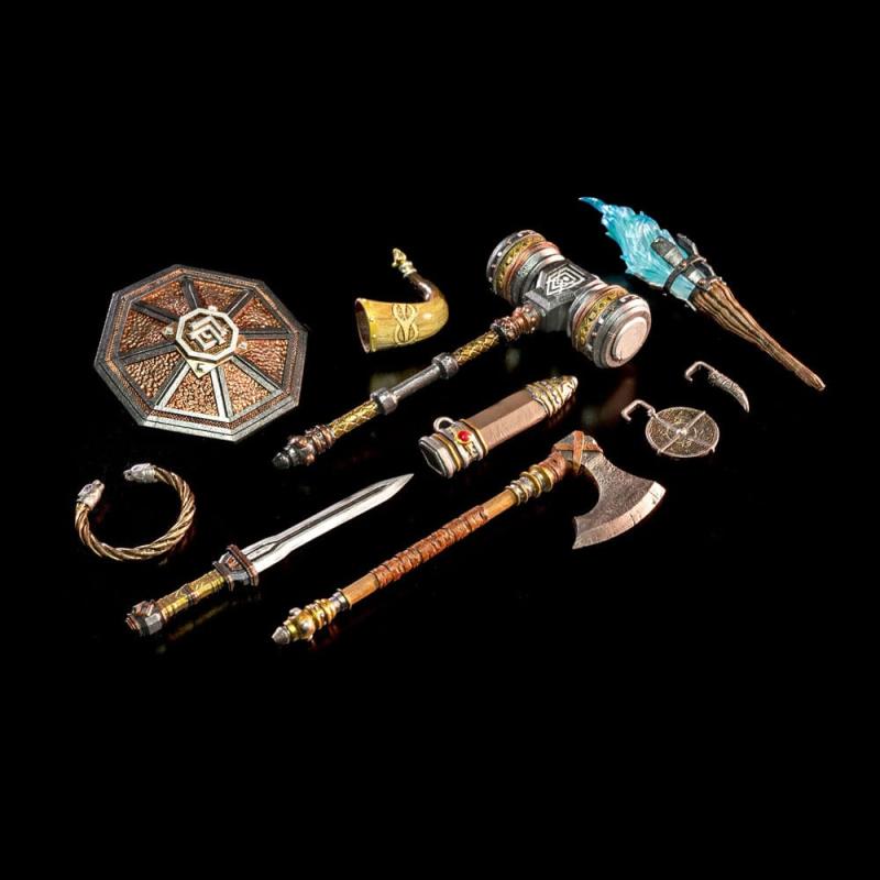 Mythic Legions: Rising Sons Action Figure Accessorys Dwarf Weapons