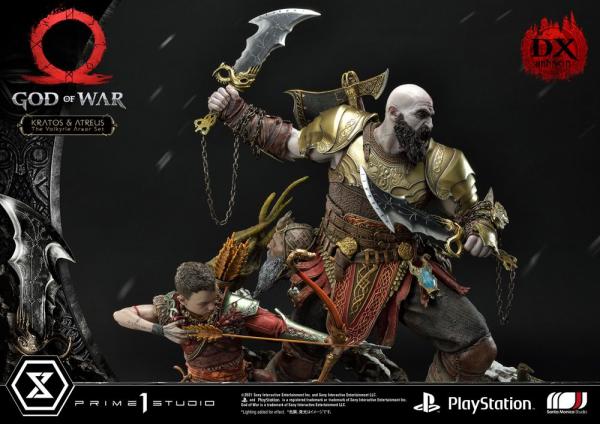 God of War: Kratos and Atreus in the Valkyrie (Deluxe Ver.) 72 cm Statue - Prime 1 Studio