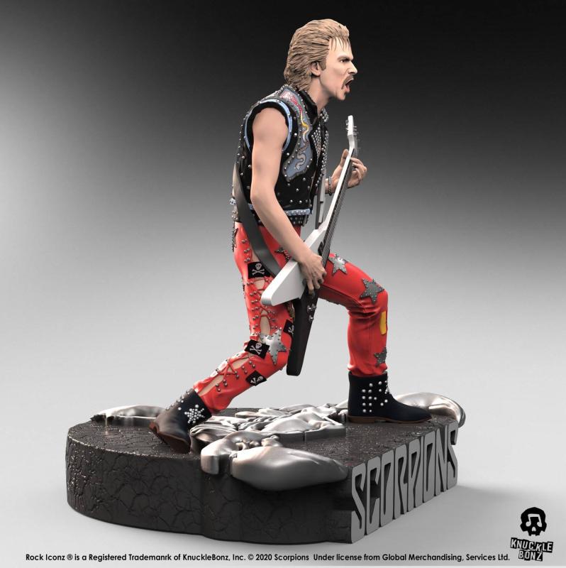 Scorpions Rock Iconz Statue Rudolf Schenker Limited Edition 22 cm 1