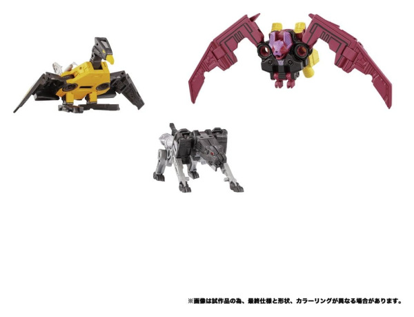 Transformers MPG Action Figure 3-Pack MPG-22 Jaguar & Buzzsaw & Ratbat 3