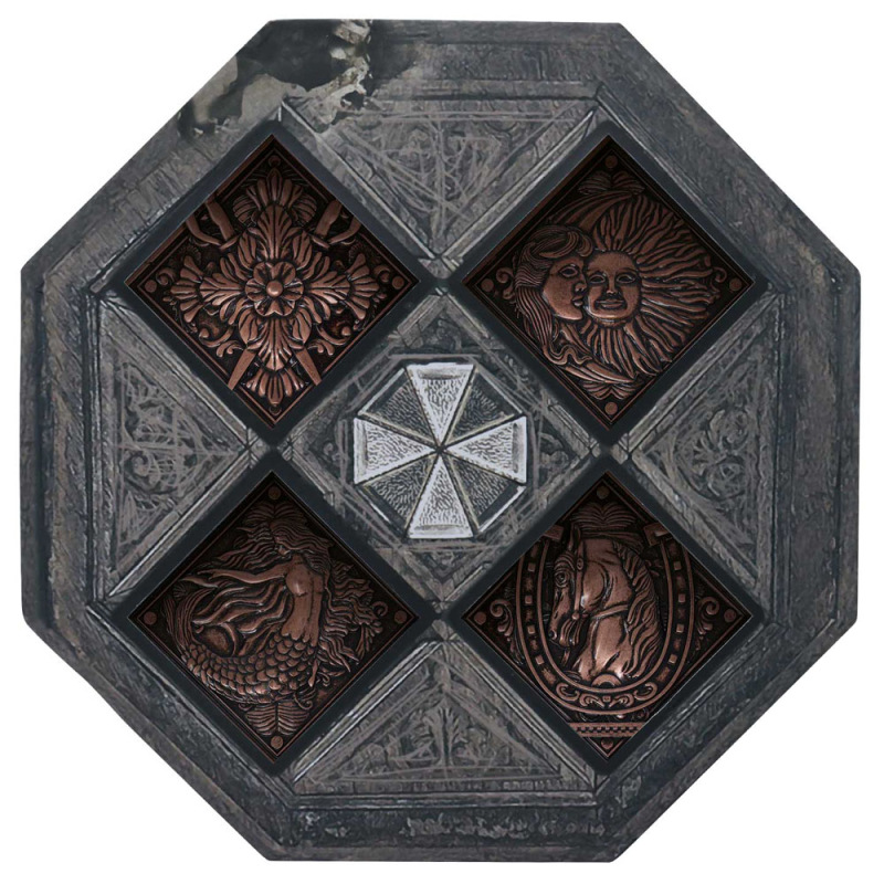 Resident Evil VIII Medallion Set House Crest Limited Edition 5