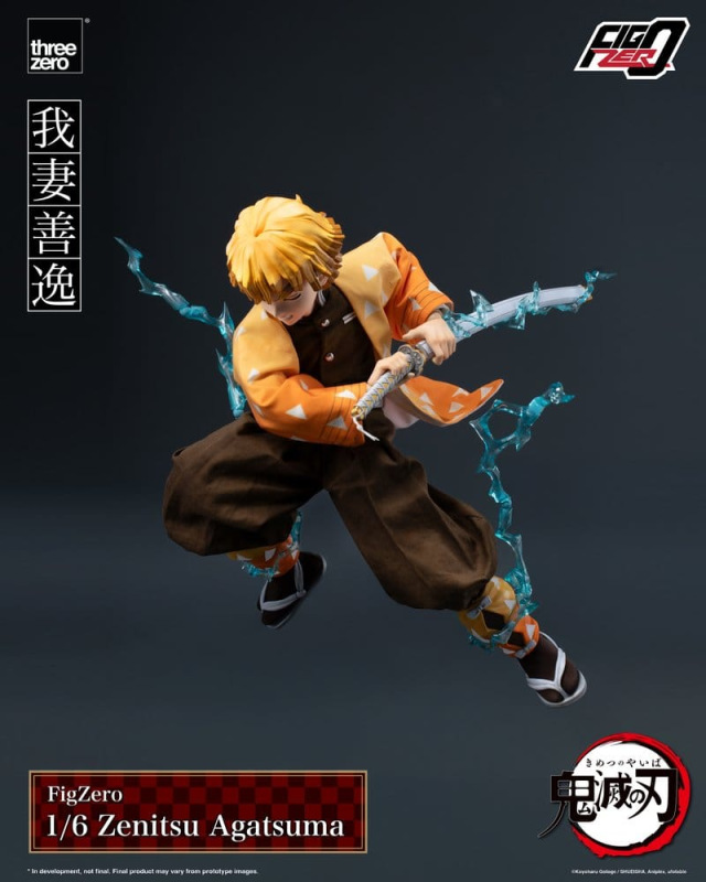 Demon Slayer: Kimetsu no Yaiba FigZero Action Figure 1/6 Zenitsu Agatsuma 28 cm 8