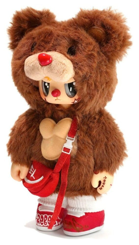 Rebel Bears Plush Action Figures Blind Box Movable Series Display 18 cm (6) 7