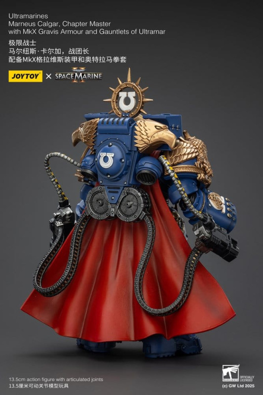 Warhammer 40,000 Action Figure Ultramarines Marneus Calgar, Chapter Master 14 cm 12