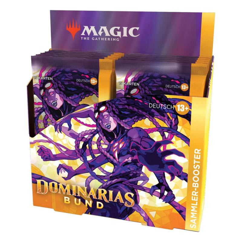Magic the Gathering Dominarias Bund Collector Booster Display (12) german