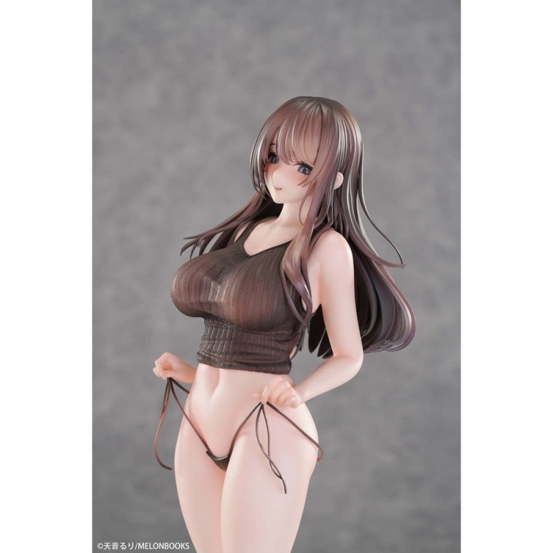 Original Character PVC Figure Tsukino Oneesan Illustrated by Ruri Amane 28 cm 5