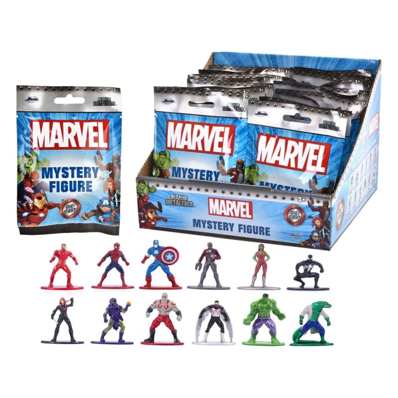 Marvel Nano Metalfigs Diecast Mini Figures 4 cm Assortment Wave 1 (24)