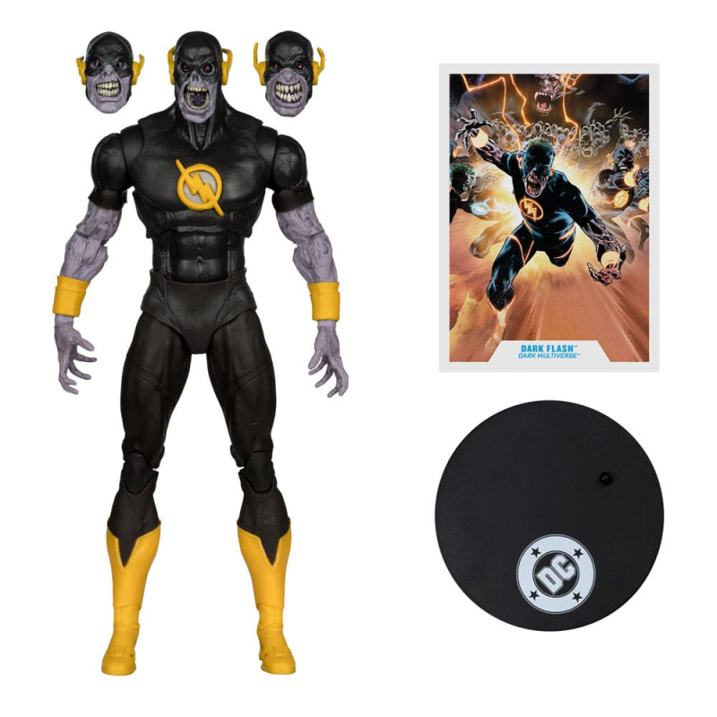 DC Comics DC Multiverse Action Figure Dark Flash (Dark Mulitverse) (Red Platinum Edition) 18 cm 1