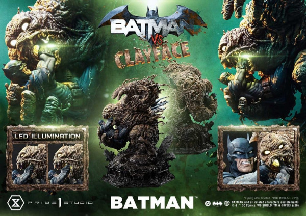 DC Comics Ultimate Premium Masterline Series Statue 1/4 Batman VS Clayface 83 cm 4