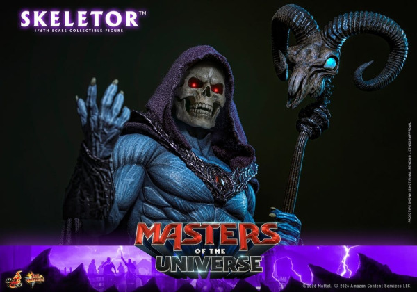 Masters of the Universe Movie Masterpiece Action Figure 1/6 Skeletor 31 cm 5