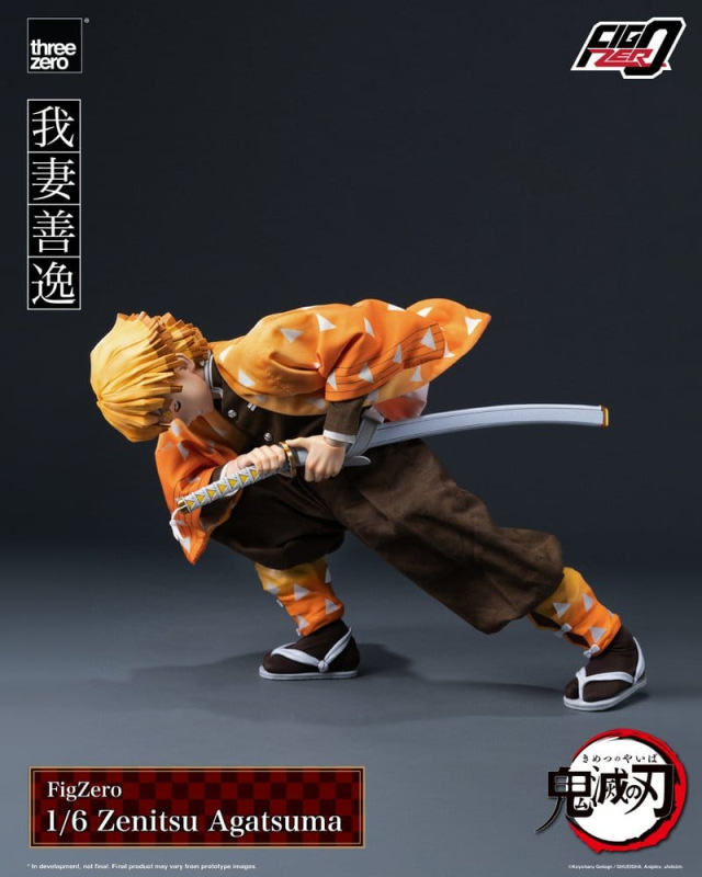 Demon Slayer: Kimetsu no Yaiba FigZero Action Figure 1/6 Zenitsu Agatsuma 28 cm 12