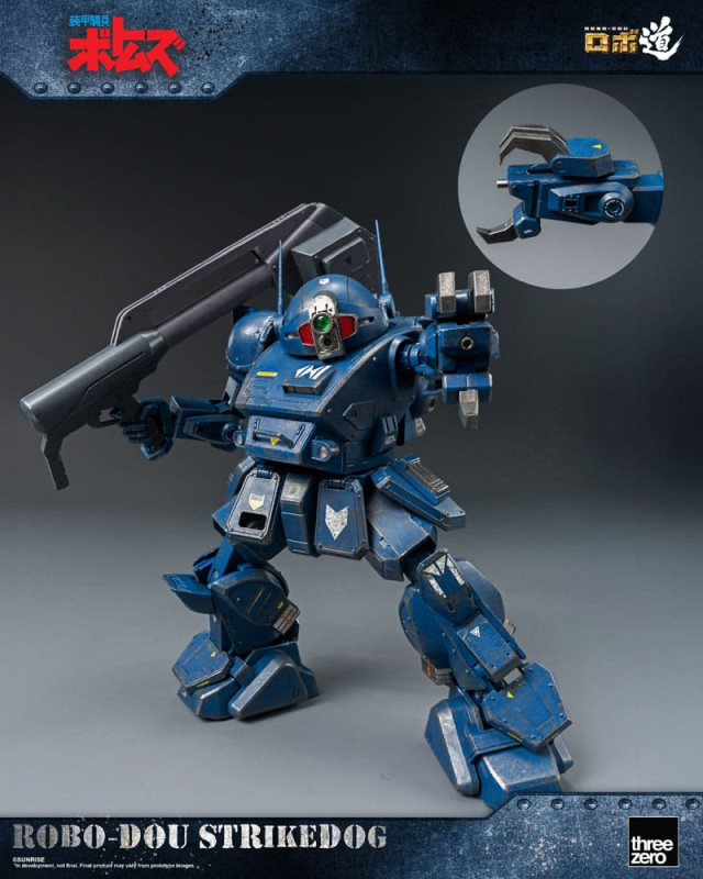Armored Trooper Votoms Robo-Dou Action Figure Strikedog 16 cm 6