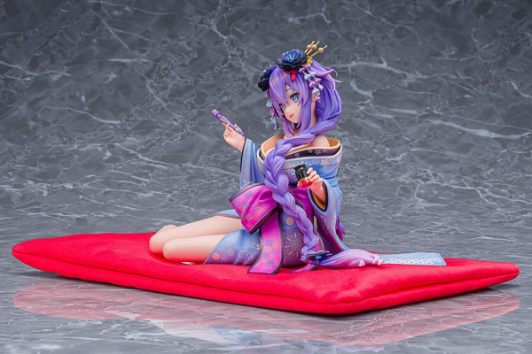 Neptunia x Senran Kagura Statue 1/7 Purple Heart Kimono Ver. 13 cm 4