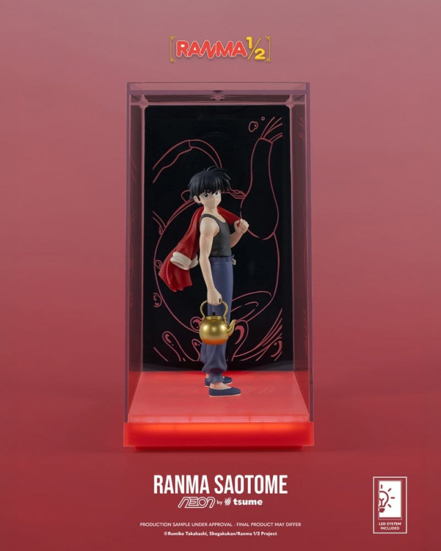 Ranma Neon Figure 1/9 Ranma Saotome Boy 20 cm 3