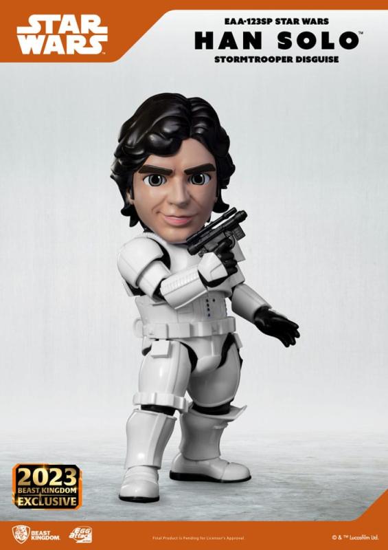 Star Wars: Han Solo (Stormtrooper Disguise) 17 cm Egg Attack Statue - BKT