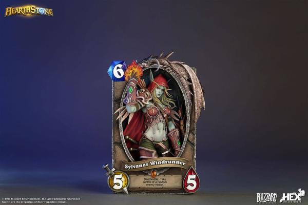 Hearthstone 3D Art Frame Statue Sylvanas Windrunner 31 cm