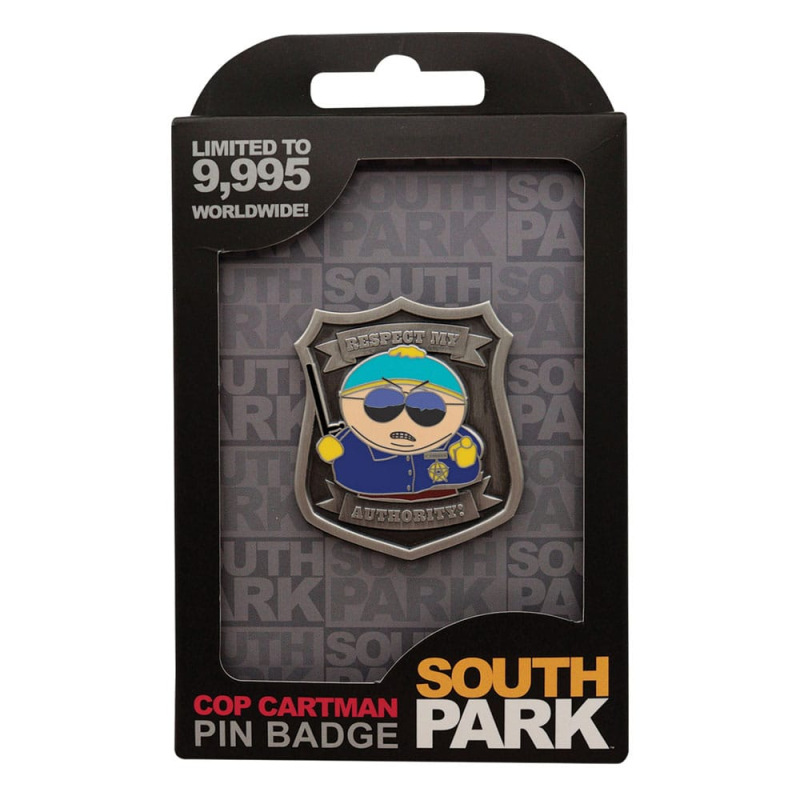 South Park Pin Badge Cartman Police Limited Edition 2