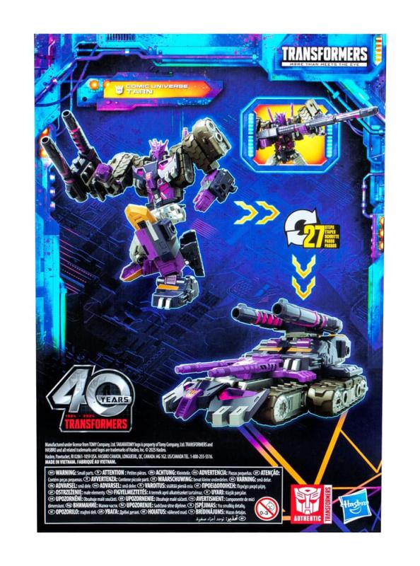 Transformers Generations Legacy United Voyager Class Action Figure Comic Universe Tarn 18 cm