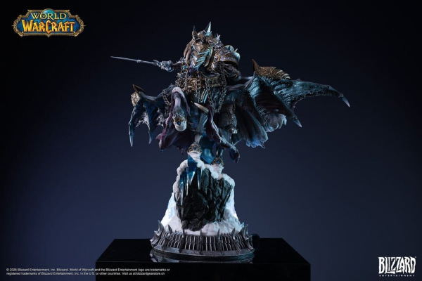 Warcraft Statue The Lich King & Invincible 36 cm 9