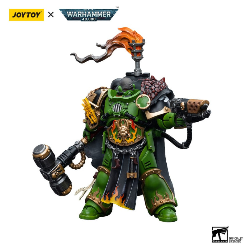 Warhammer 40k Action Figure 1/18 Salamanders Captain Adrax Agatone 12 cm 8