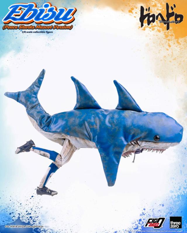 Dorohedoro FigZero Action Figure 1/6 Ebisu Peace Sharks Mascot Ver. 24 cm 5