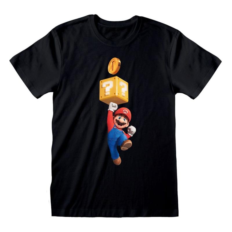 Super Mario Bros T-Shirt Mario Coin Fashion