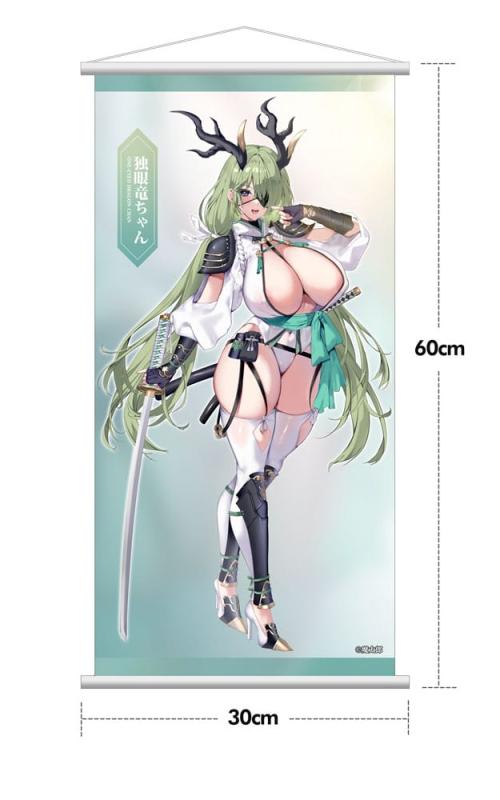 Original Character PVC Statue 1/6 Dokuganryu-chan Illustrated by Mataro Deluxe Edition 30 cm