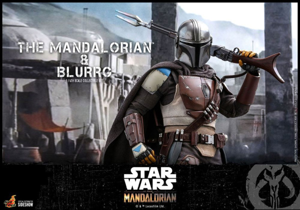 Star Wars The Mandalorian Action Figure 2-Pack 1/6 The Mandalorian & Blurrg 37 cm 13