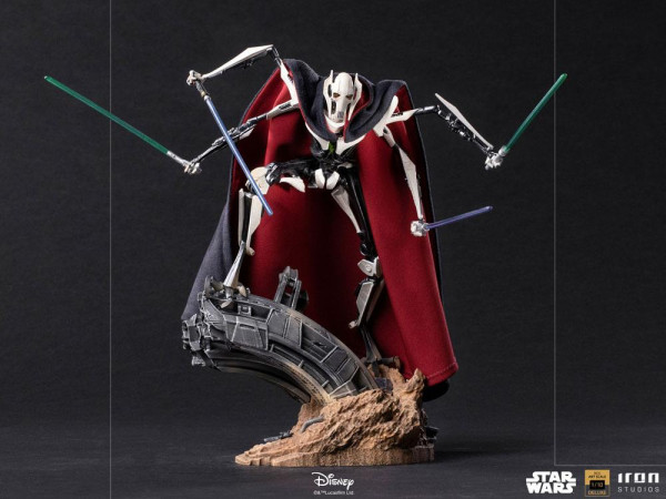 Star Wars Deluxe BDS Art Scale Statue 1/10 General Grievous 33 cm 1