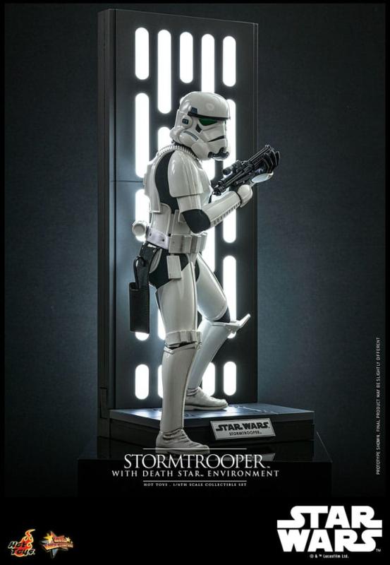 Star Wars Movie Masterpiece Action Figure 1/6 Stormtrooper with Death Star Environment 30 cm