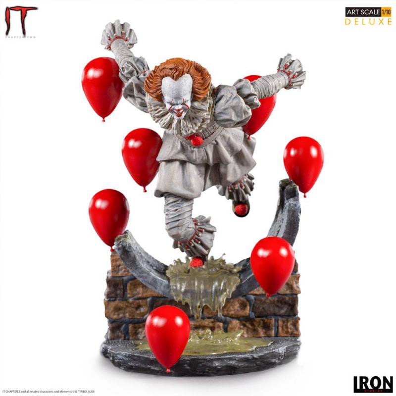 It Chapter Two: Pennywise - Deluxe Art Scale Statue 1/10 - Iron Studios