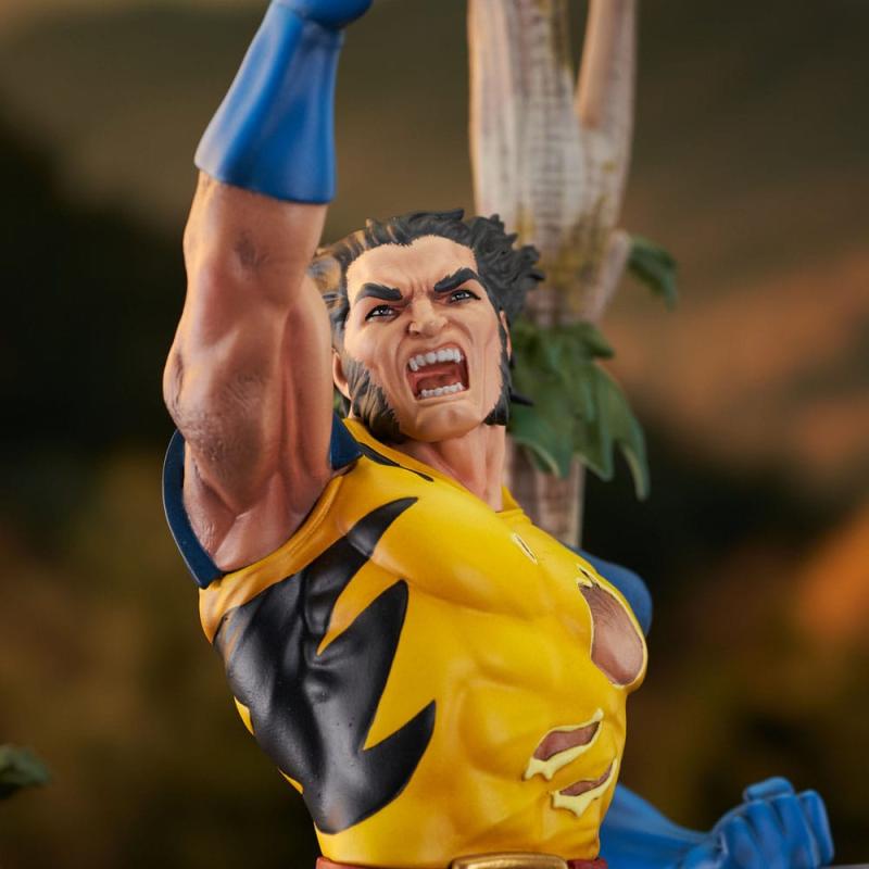 Marvel Gallery PVC Diorama 90's Comic Wolverine 28 cm 5