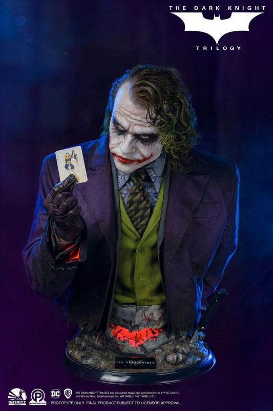 The Dark Knight Life-Size Bust Joker 82 cm 2