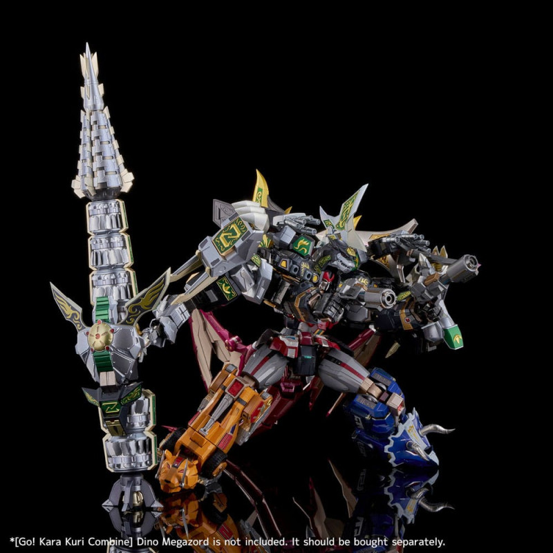 Power Rangers Go! Kara Kuri Combine Action Figure Dragonzord 21 cm 10