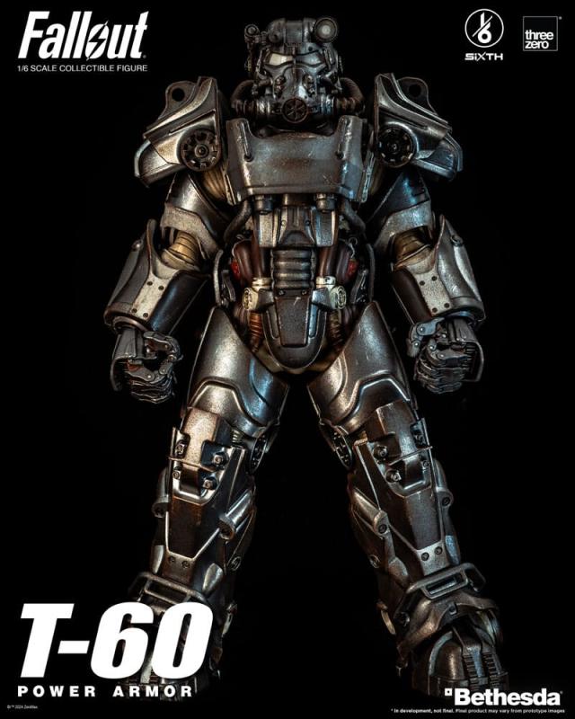 Fallout FigZero Action Figure 1/6 T-60 Power Armor 37 cm