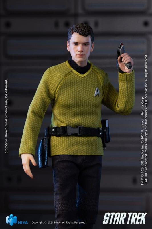 Star Trek 2009 Exquisite Super Series Actionfigur 1/12 Chekov 16 cm