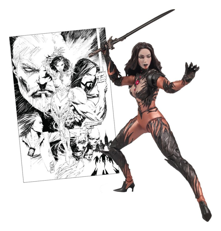 Image Comics McFarlane Elite Edition Deluxe Action Figure Sara Pezzini (Witchblade) 18 cm 1