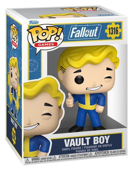 Fallout POP! Games Vinyl Figure Vault Boy 9 cm 1