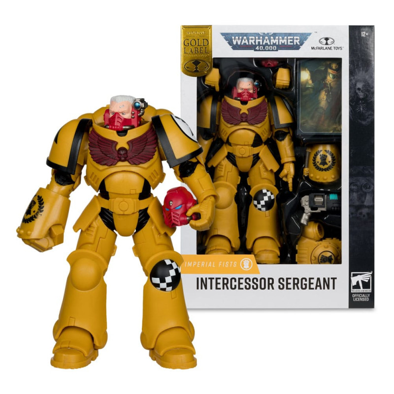 Warhammer 40,000 Action Figure Intercessor Sergeant (Imperial Fist) (Gold Label) 18 cm 3