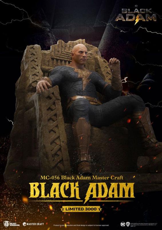 Black Adam: Black Adam 38 cm Master Craft Statue - Beast Kingdom Toys
