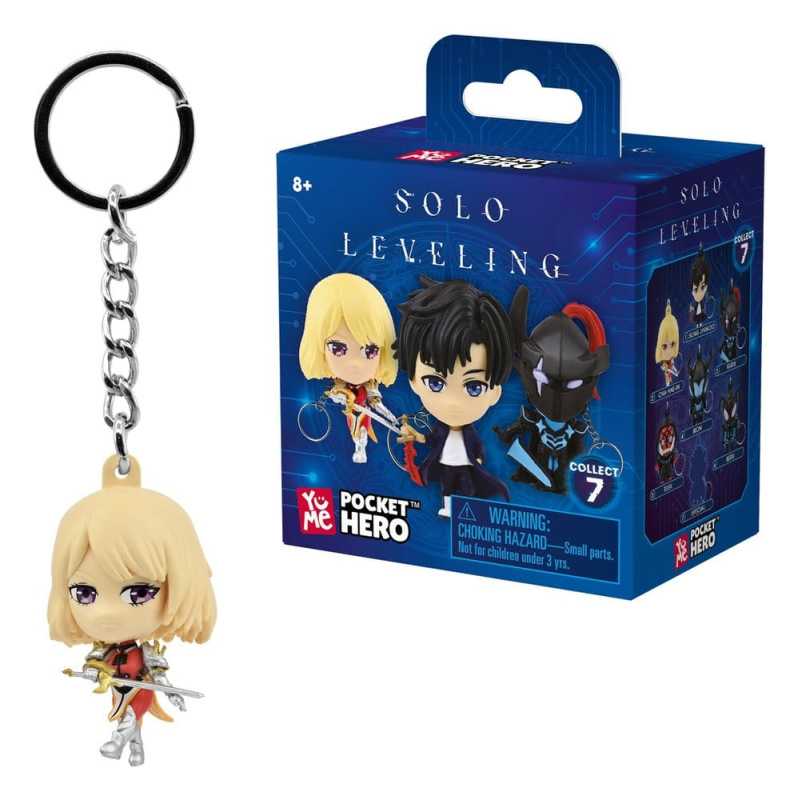 Solo Leveling Pocket Hero Keychain Series 1 Blind Box Display (12) 8