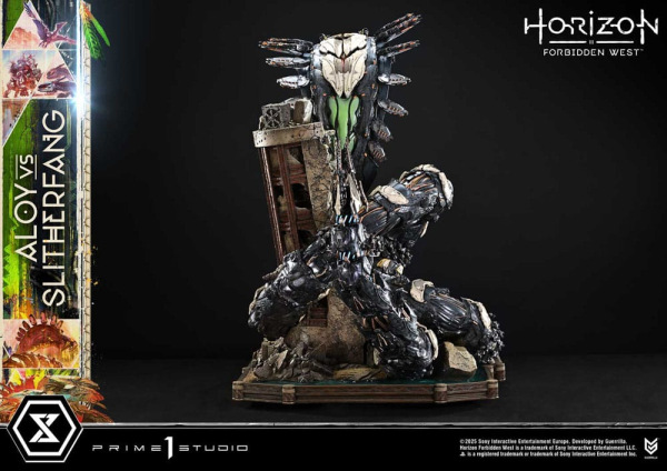 Horizon Forbidden West Ultimate Diorama Masterline Series Statue Aloy vs. The Slitherfang 82 cm 6